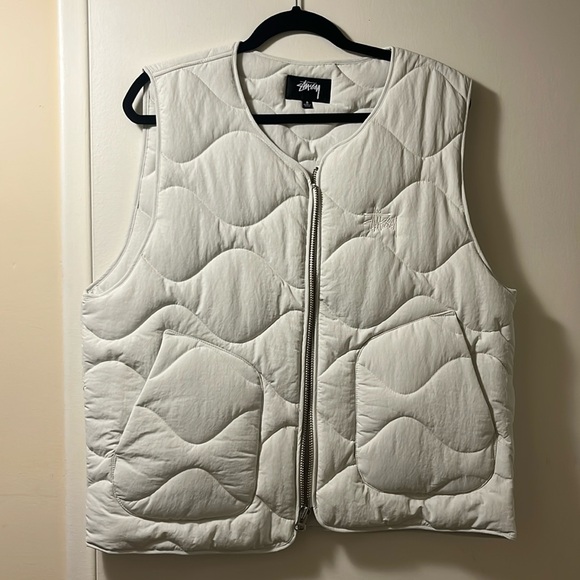 Stussy nylon zip up vest - Picture 1 of 4